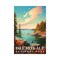 Isle Royale National Park Poster, Travel Art, Office Poster, Home Decor | S6 product 1